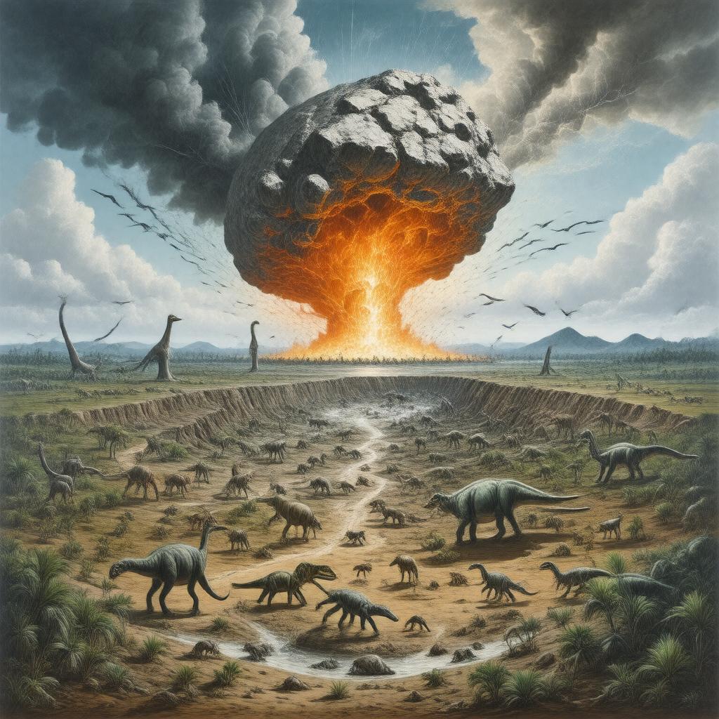 Dinosaur extinction hypothesis